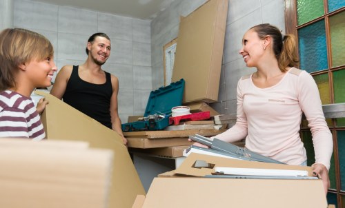 Removals van service for local moves in Colliers Wood