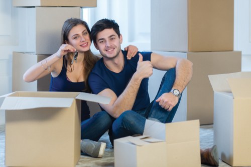 Professional packing services for a Colliers Wood home move