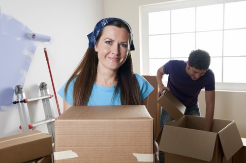 Commercial removal truck hire for business transport in Colliers Wood